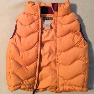 Kids 4T REI Orange Maroon Down Vest